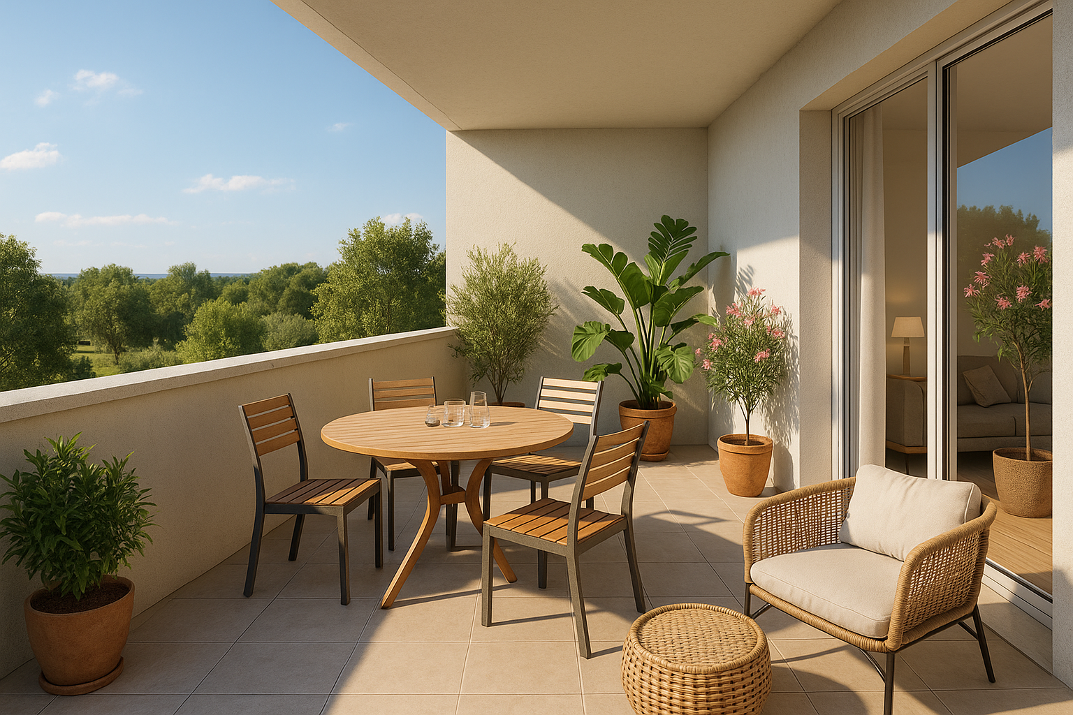 PROCHE GRIFFON - GRAND 2P DE 47M² AVEC UNE BELLE TERRASSE DE 12M²