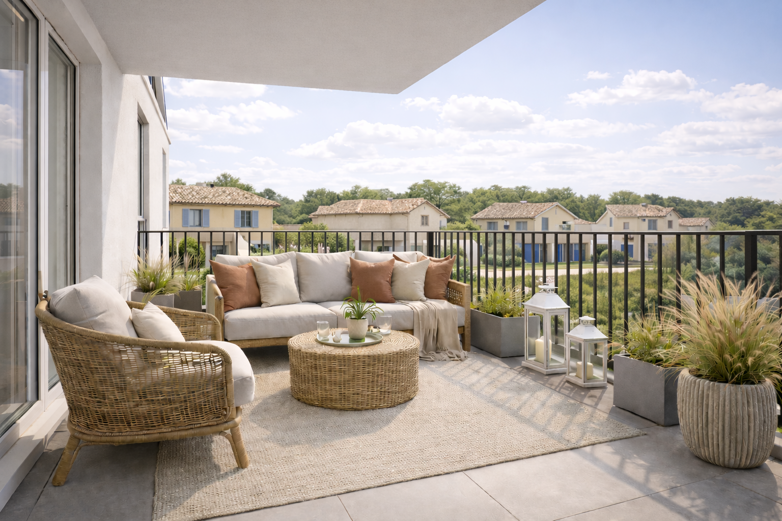 MAGNIFIQUE 3P DE 63M² AVEC GRAND SEJOUR ET TERRASSE DE 12M²