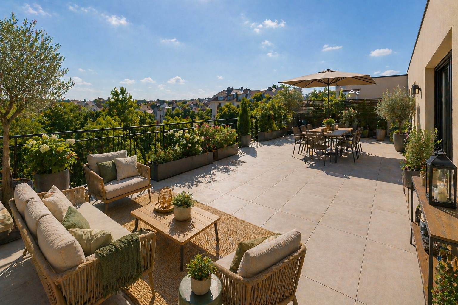 MAGNIFIQUE 4 PIÈCES AVEC GRAND BALCON