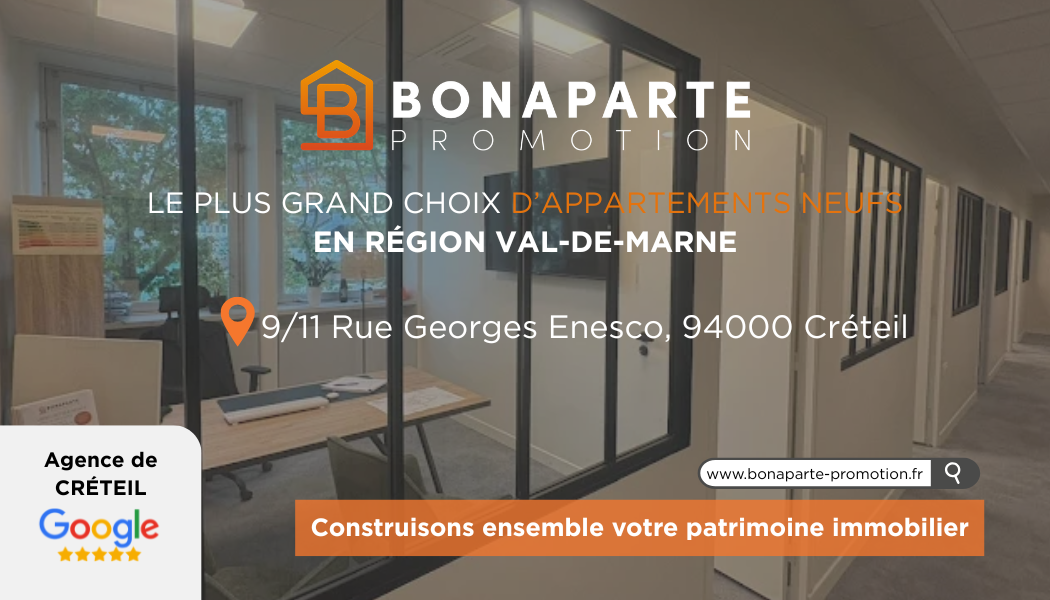 Le confort du neuf dans une commune en plein développement aux portes du Grand Paris !