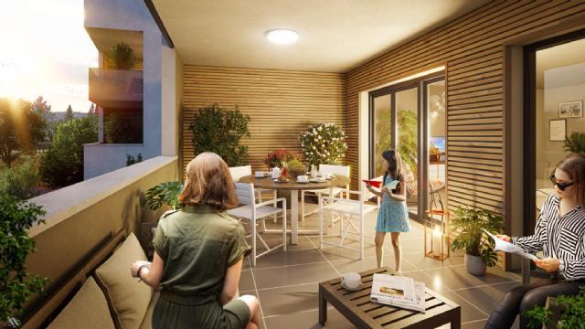 RETOUR DE LOT F3 AVEC TERRASSE LE PLESSIS BOUCHARD SECTEUR GARE