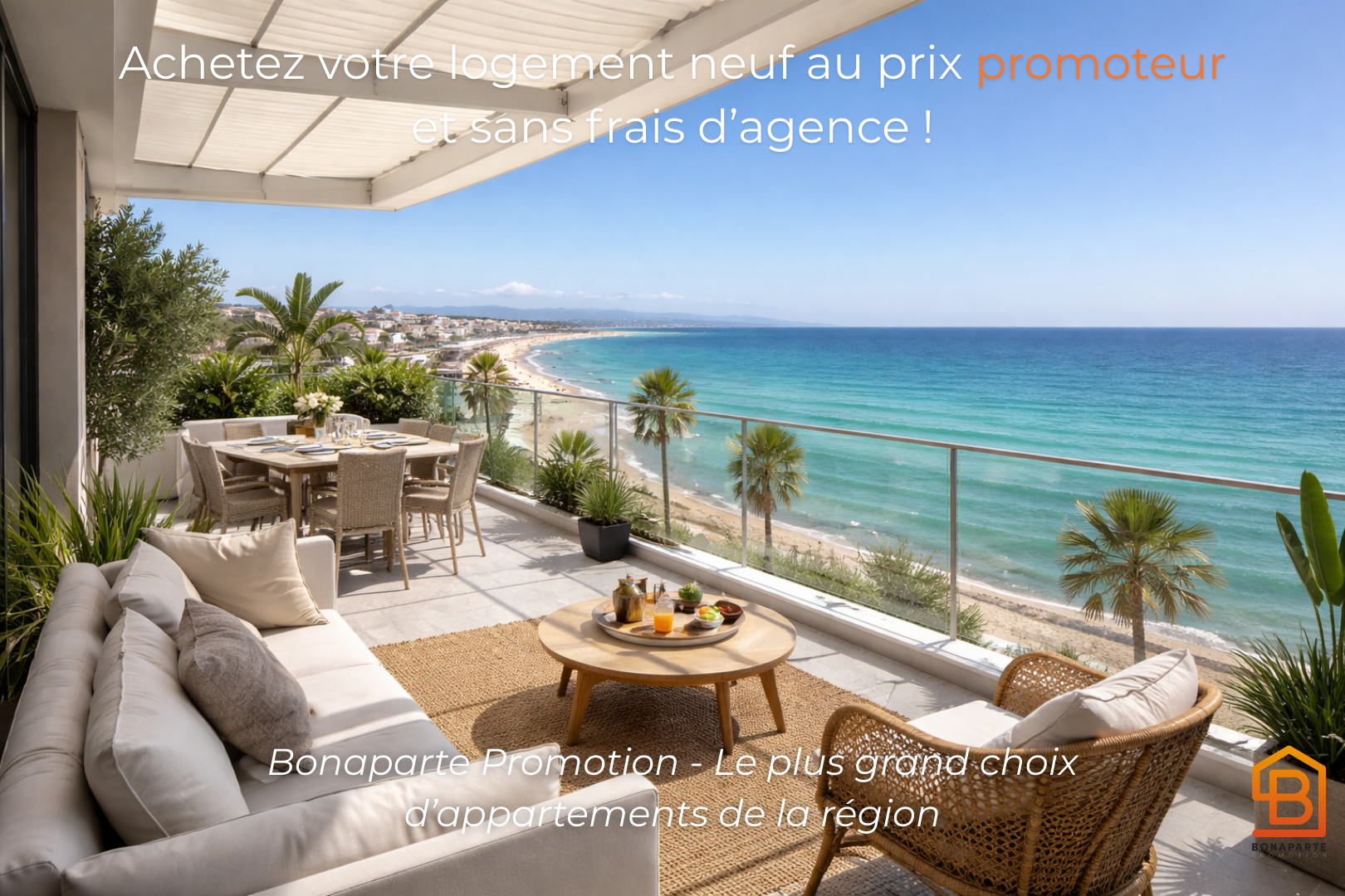 EXCEPTIONNEL T2 VUE MER PREMIER RANG!!!