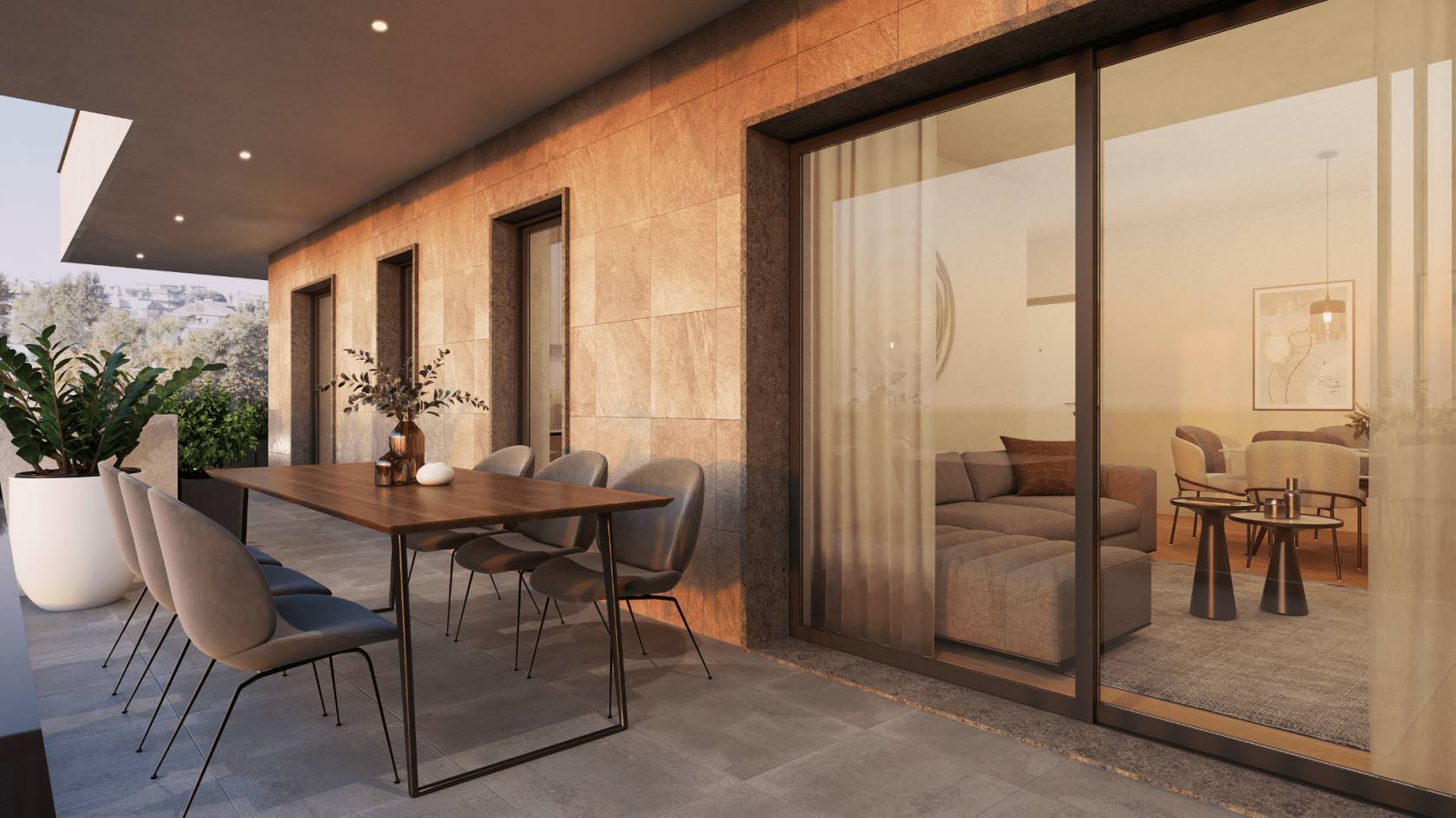 .DERNIER ETAGE 4 PIECES DE 95M² AVEC TERRASSES - AU CALME SANS VIS A VIS -PROCHE COMMODITES
