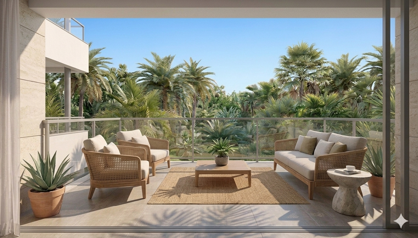 ANTIBES: AGREABLE 4 PIECES DANS UN ECRIN DE VERDURE AVEC 2 EXTERIEURS