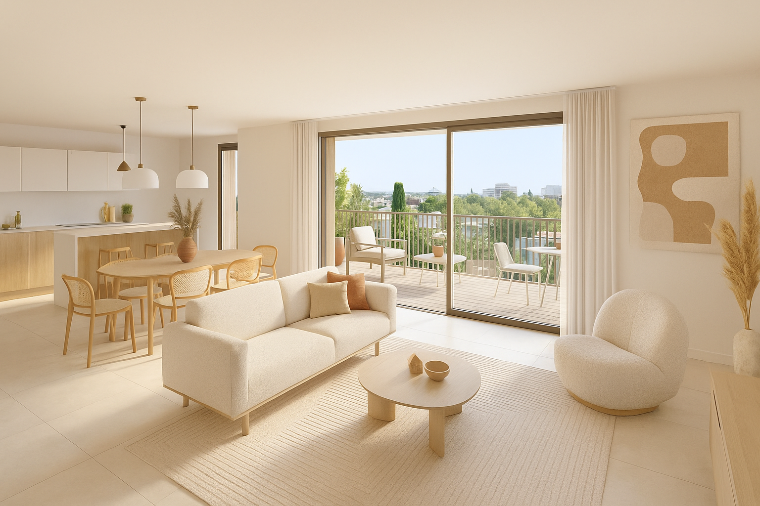 OFFRES COMMERCIALES - MAGNIFIQUE 3P AU CENTRE DE ST LAURENT DU VAR - RESIDENCE AVEC PISCINE