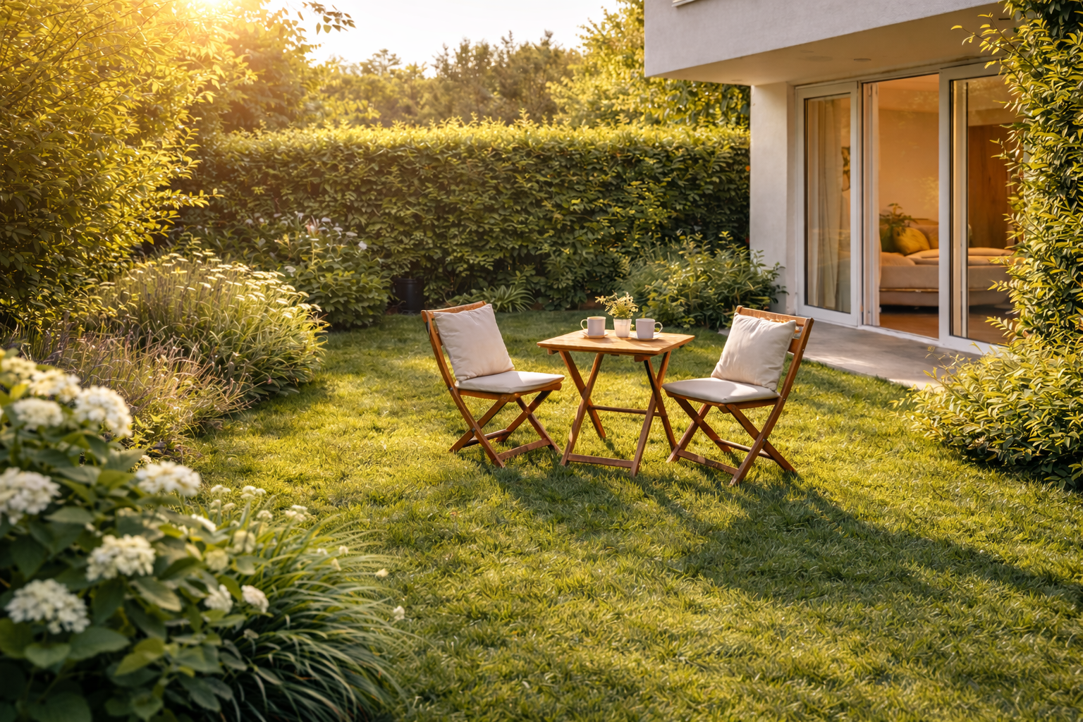 EFFET T2 – STUDIO AVEC COIN NUIT DE 39m² – TERRASSE & JARDIN DE 26m² + PARKING