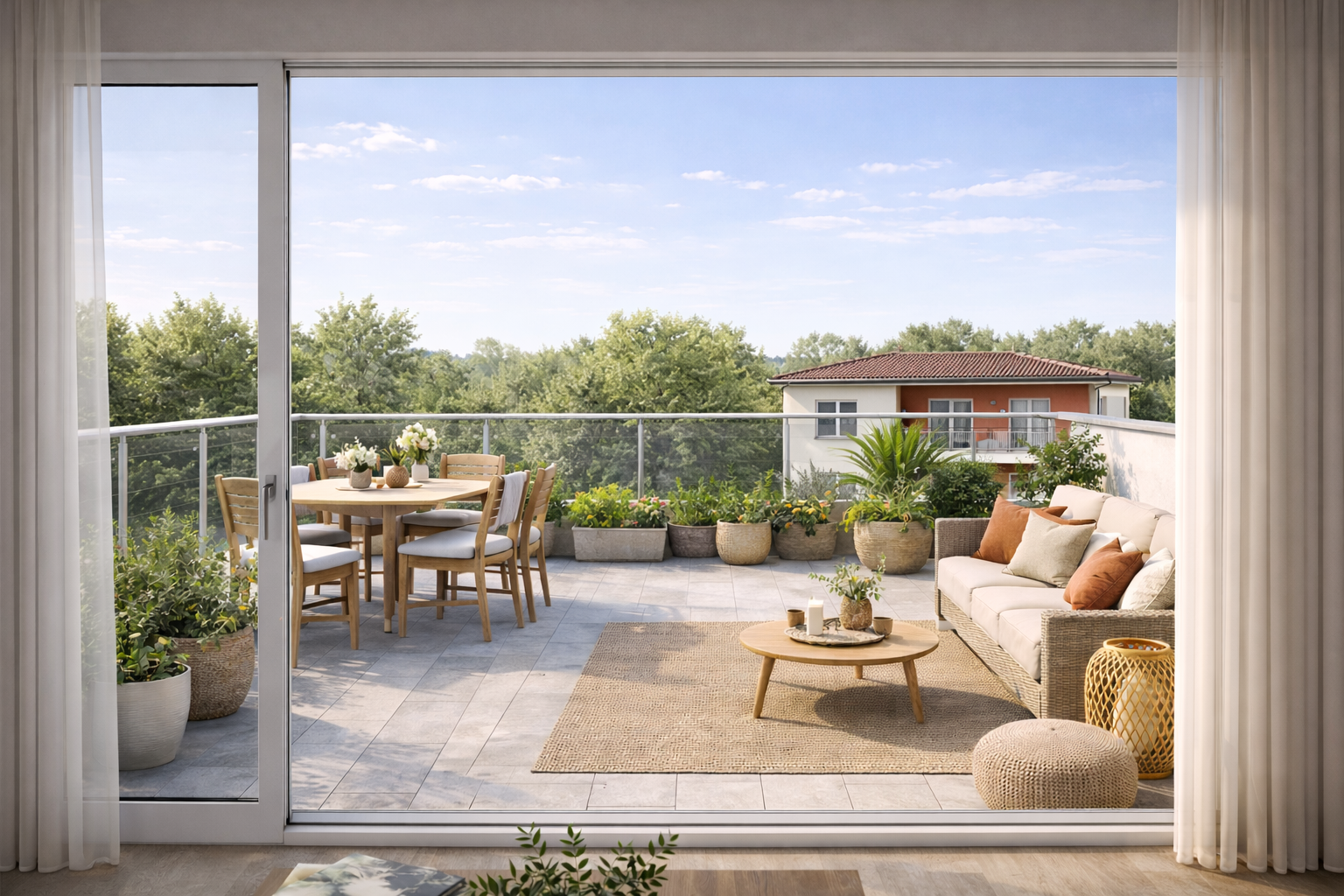 AVANT-PREMIÈRE - T2 AVEC GRAND BALCON ET PKG - DANS UN ÉCRIN DE VERDURE EXCEPTIONNEL