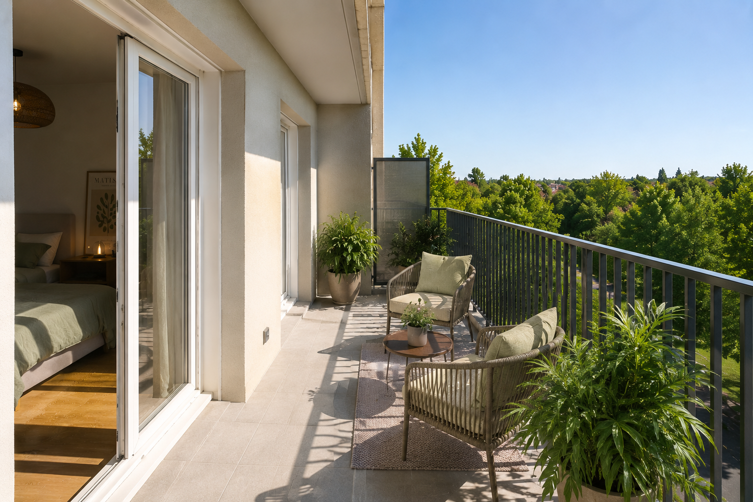 T3 DERNIER ETAGE TERRASSE + PKG - RETOUR DE LOT – COMMERCES ET GARE À PROXIMITÉ – DISPONIBLE !